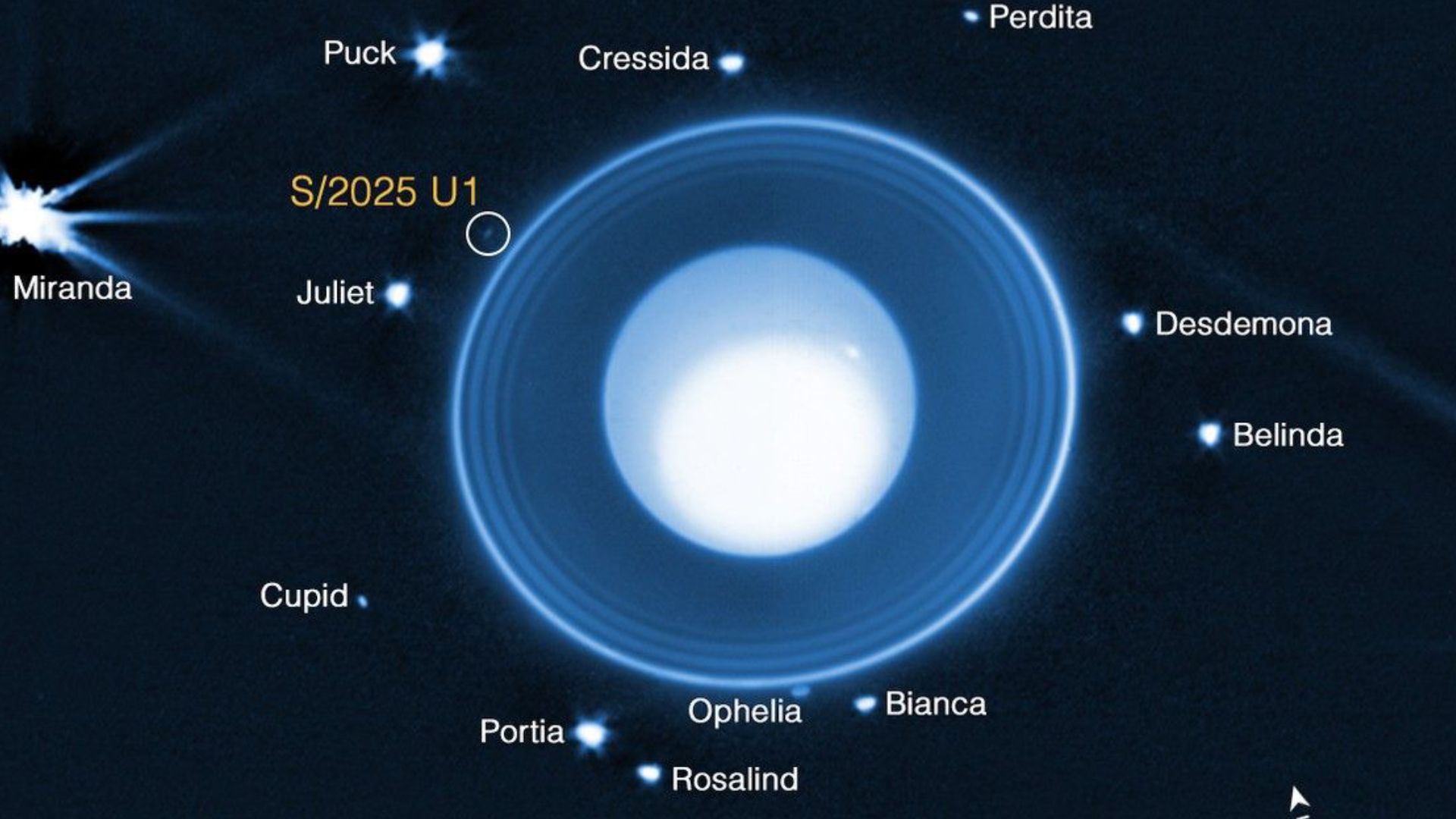 Scientists Find a New Moon Orbiting Uranus